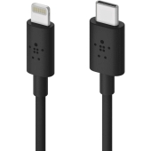 Câble Belkin Mixit Lightning vers USB-C - 1,2 mètres - Noir