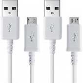 Câble de données Micro-USB pour Wileyfox 100 CM - blanc