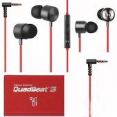 Casque LG QuadBeat 3 - Noir rouge