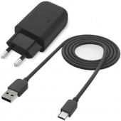 Chargeur HTC Mini-USB 1 Ampère 100 CM - Original - Noir