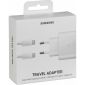 Chargeur d'alimentation USB-C Samsung - 45W - blanc - Emballage de vente au détail