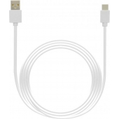 Câble USB-C pour Samsung - blanc - 3 mètres