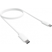 Câble USB-C vers Micro-USB pour HTC - blanc - 2 mètres