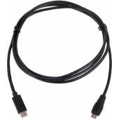 Câble USB-C vers Micro-USB pour LG - Noir - 2 mètres